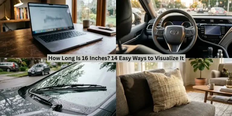 How Long Is 16 Inches? 14 Easy Ways to Visualize It