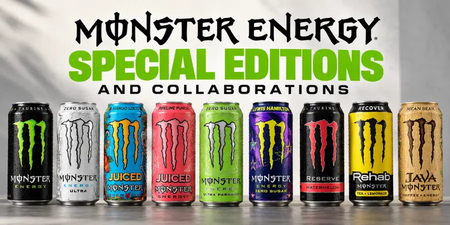 Monster Energy Special Editions and Collaborations
